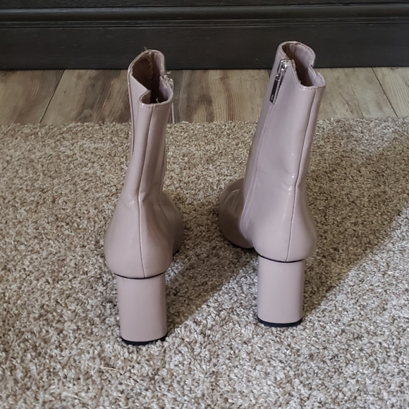 Zara square toe boots size 42 or 11 - Picture 3 of 5